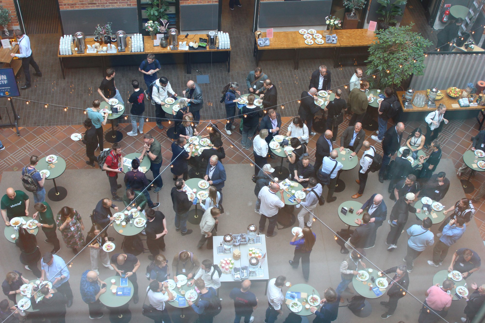 Conference visitors during Midnight Sun 2026