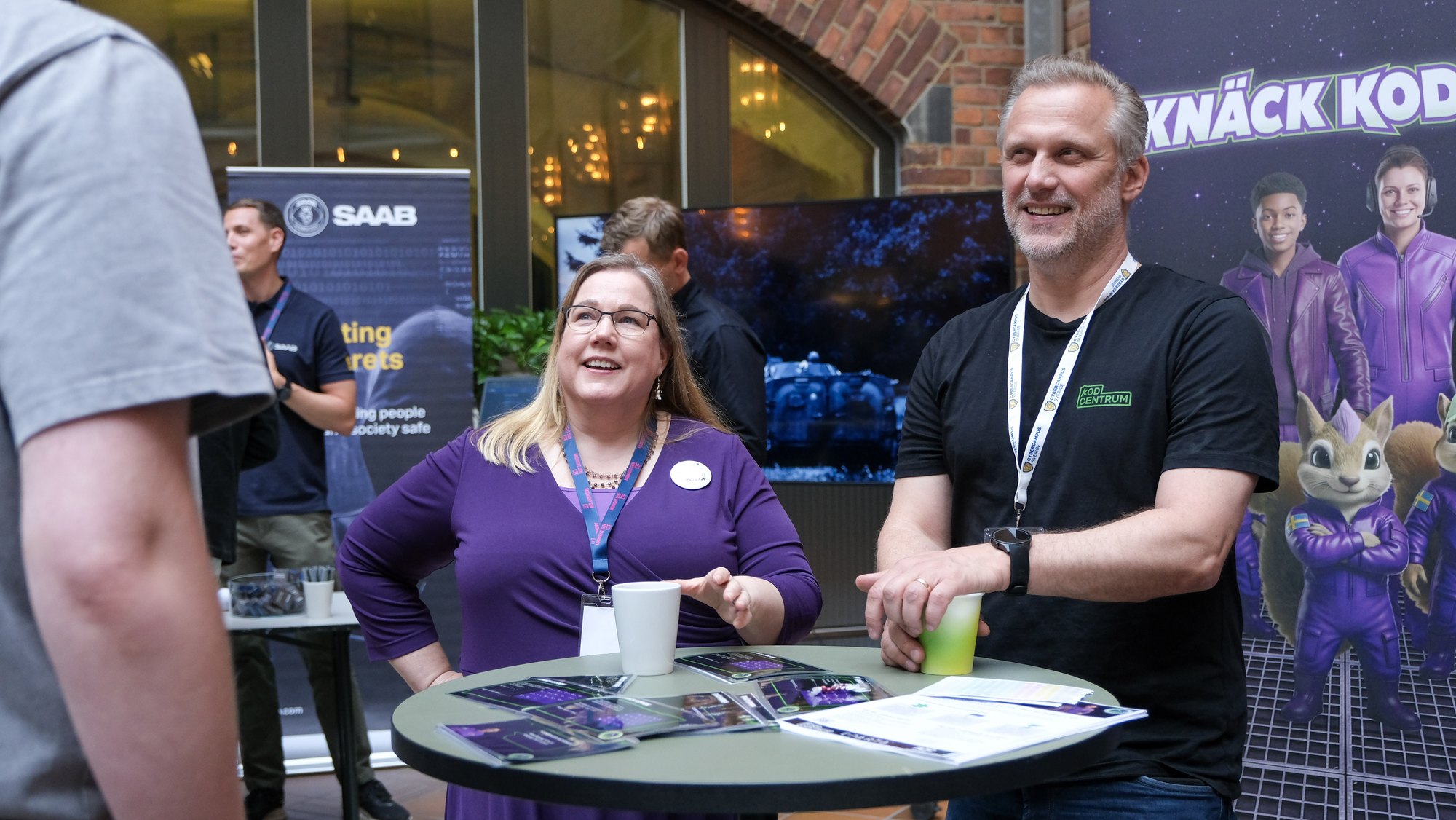 Sponsors and mingling at Midnight Sun 2026